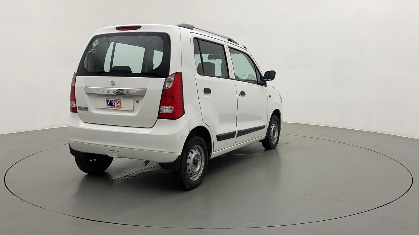 2017 Maruti Wagon R 1.0 LXI CNG, CNG, Manual, 92,580 km, Right Back Diagonal