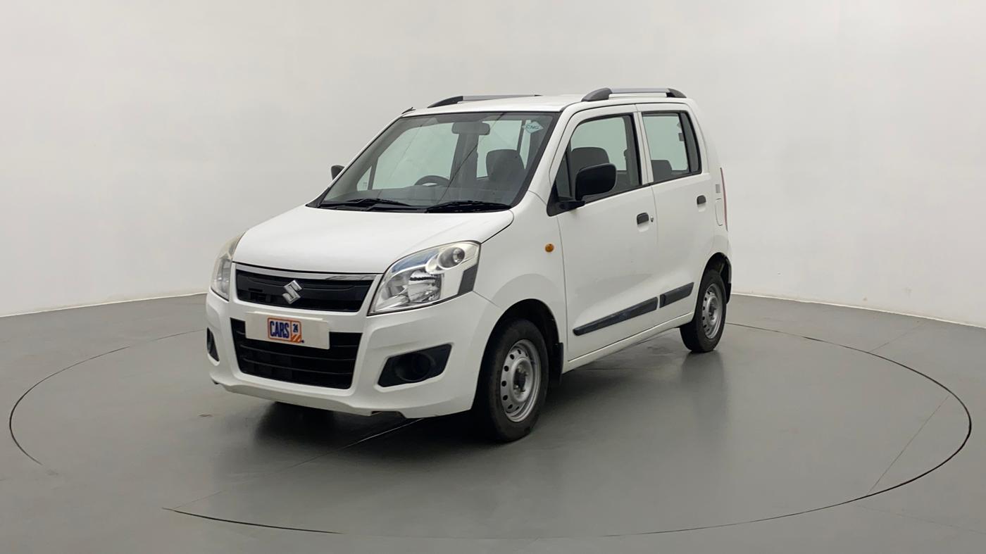 2017 Maruti Wagon R 1.0 LXI CNG, CNG, Manual, 92,580 km, Left Front Diagonal