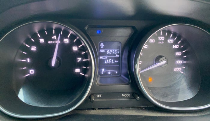2019 Tata TIGOR XZ PETROL, CNG, Manual, 82,746 km, Odometer Image