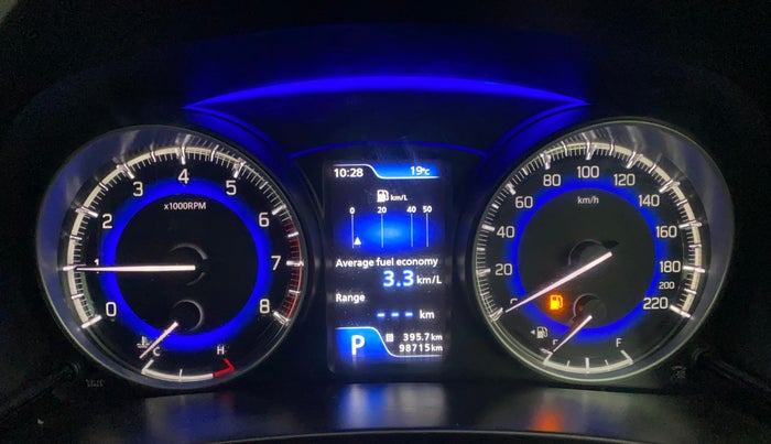 2018 Maruti Baleno ALPHA CVT PETROL 1.2, Petrol, Automatic, 98,712 km, Odometer Image