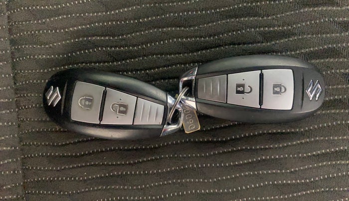 2018 Maruti Baleno ALPHA CVT PETROL 1.2, Petrol, Automatic, 98,712 km, Key Close Up