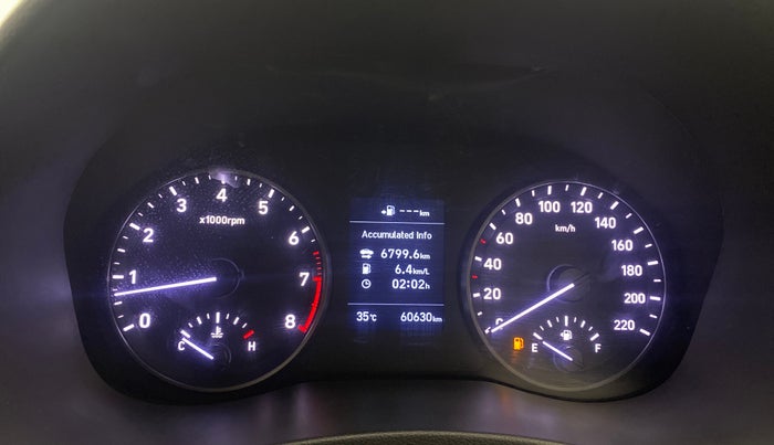 2017 Hyundai Verna 1.6 VTVT SX O, Petrol, Manual, 60,607 km, Odometer Image