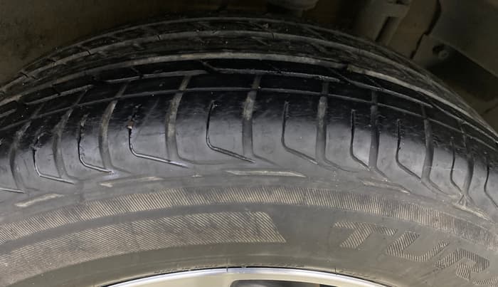2021 Tata NEXON XZ PLUS PETROL, Petrol, Manual, 46,245 km, Left Rear Tyre Tread
