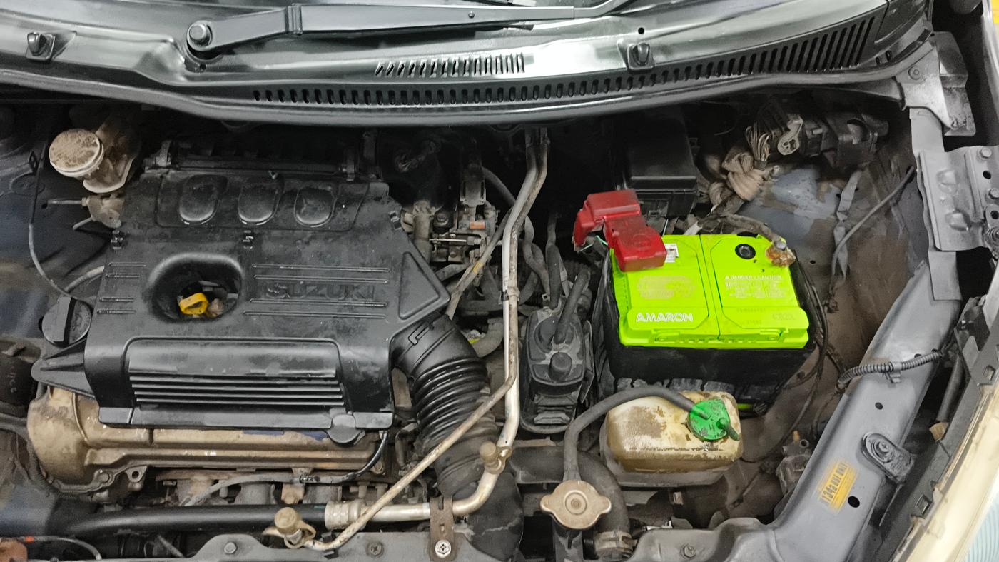 2016 Maruti Wagon R 1.0 VXI, Petrol, Manual, 73,292 km, Engine View - Left