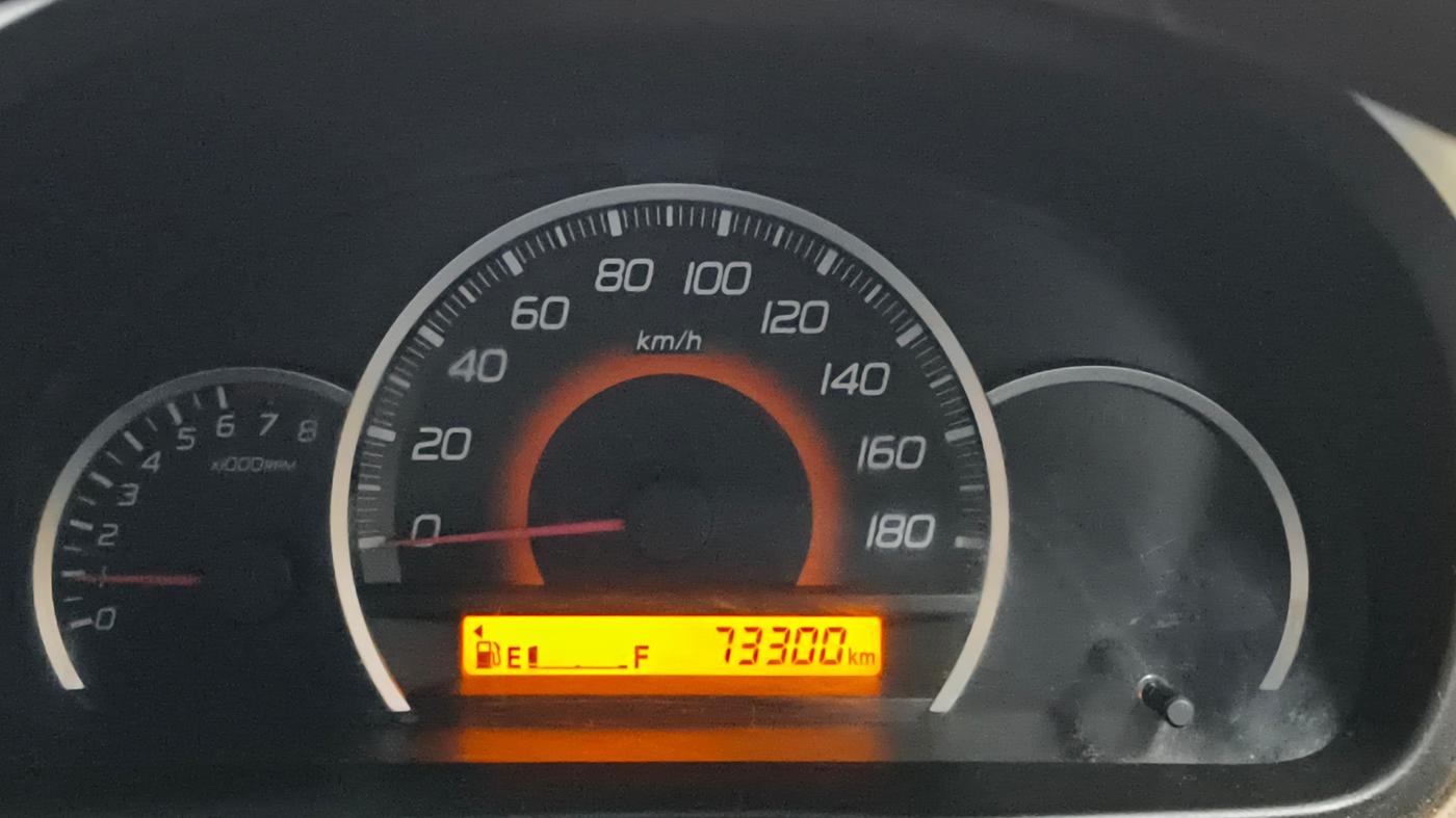 2016 Maruti Wagon R 1.0 VXI, Petrol, Manual, 73,292 km, Odometer Image