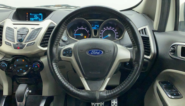 2016 Ford Ecosport TITANIUM 1.5L PETROL AT, Petrol, Automatic, 48,865 km, Steering Wheel Close Up