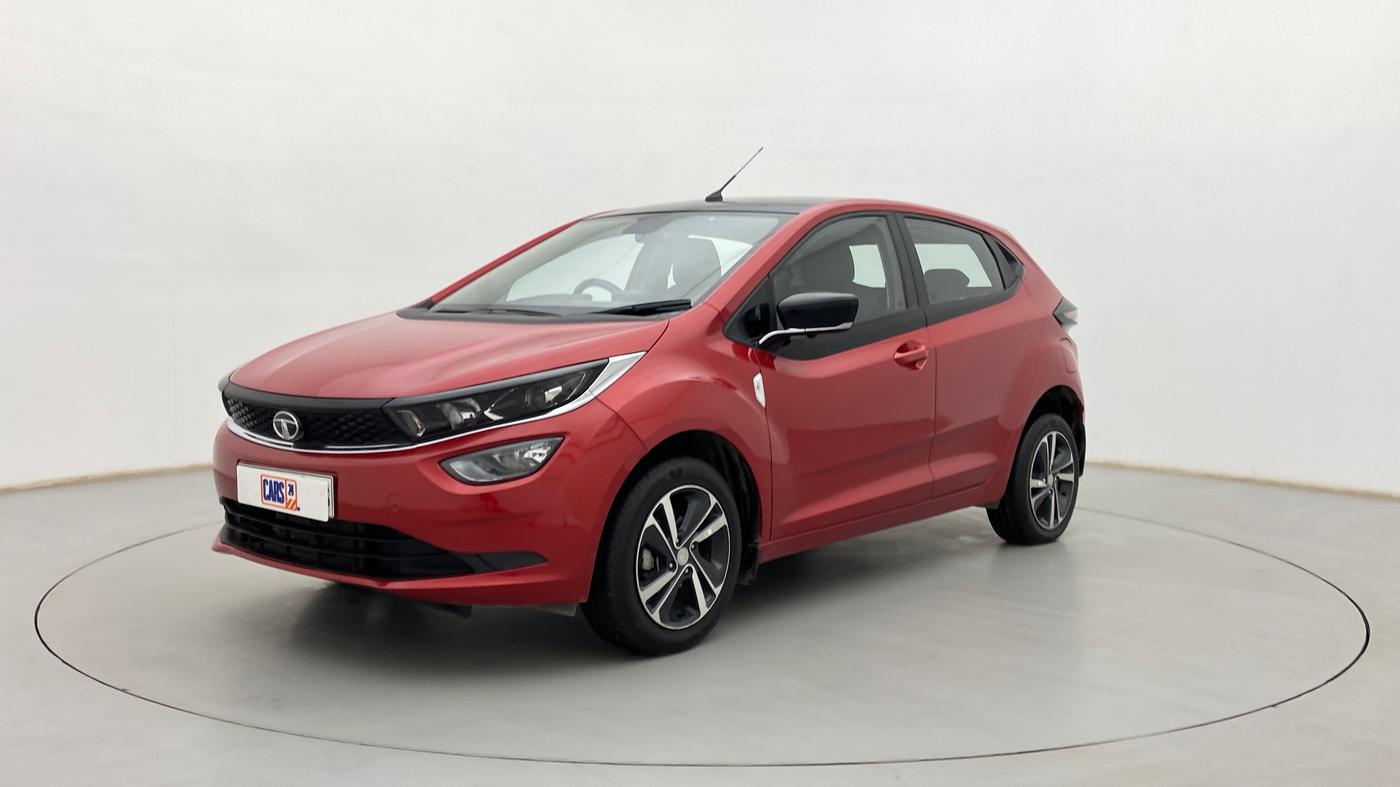 2022 Tata ALTROZ XZA PLUS, Petrol, Automatic, 9,638 km, Left Front Diagonal