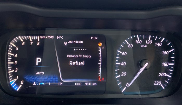 2022 Tata ALTROZ XZA PLUS, Petrol, Automatic, 9,638 km, Odometer Image