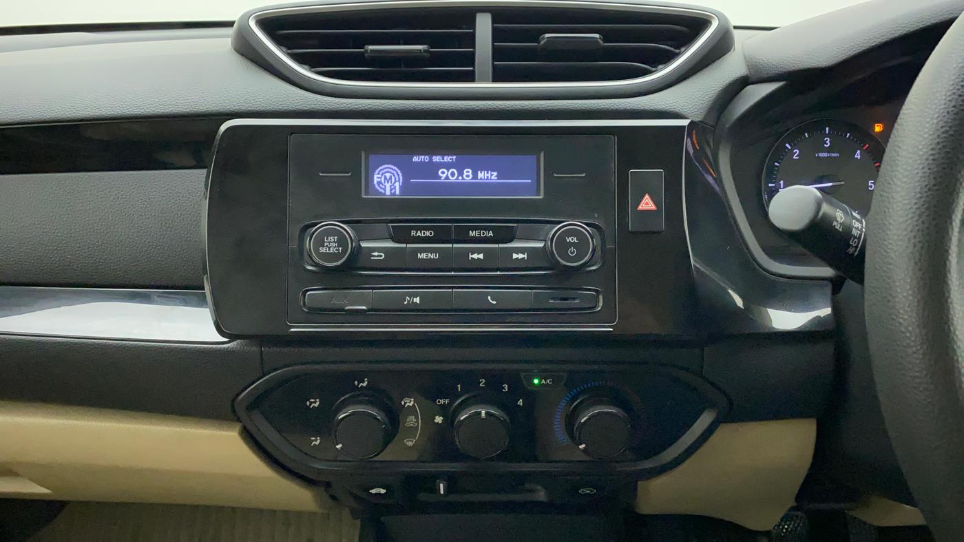 2018 Honda Amaze 1.5L I-DTEC S, Diesel, Manual, 88,884 km, Air Conditioner