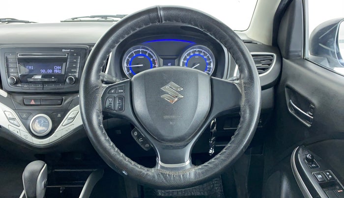 2016 Maruti Baleno DELTA CVT PETROL 1.2, Petrol, Automatic, 55,821 km, Steering Wheel Close Up