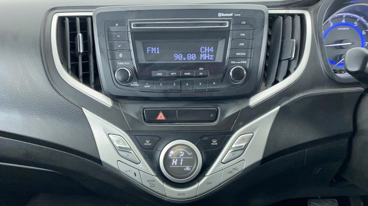 2016 Maruti Baleno DELTA CVT PETROL 1.2, Petrol, Automatic, 55,821 km, Air Conditioner