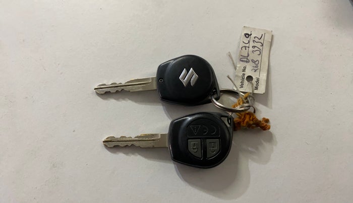 2018 Maruti Ciaz DELTA 1.4 MT PETROL, Petrol, Manual, 78,720 km, Key Close Up