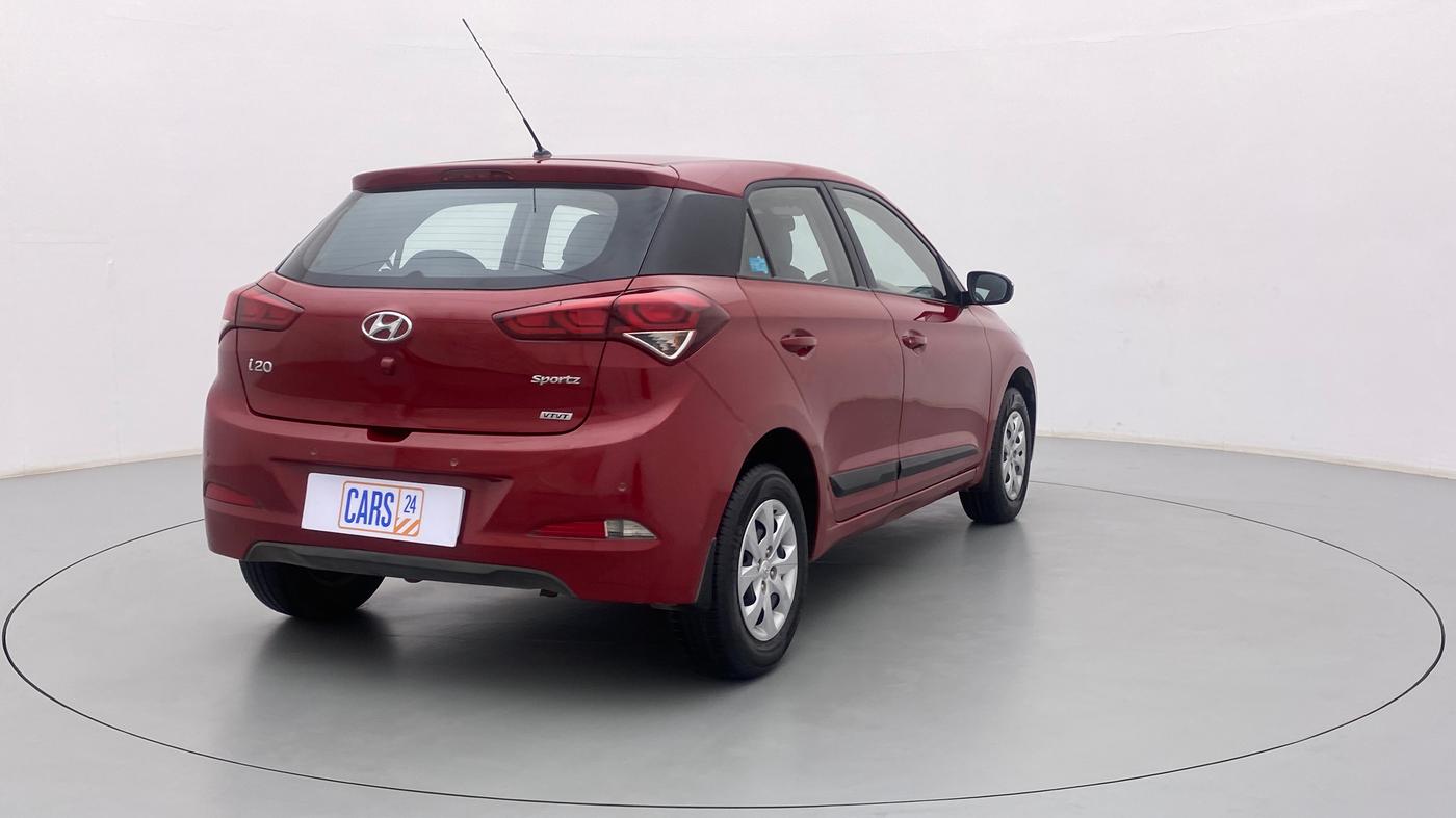 2015 Hyundai Elite i20 SPORTZ 1.2, Petrol, Manual, 69,861 km, Right Back Diagonal