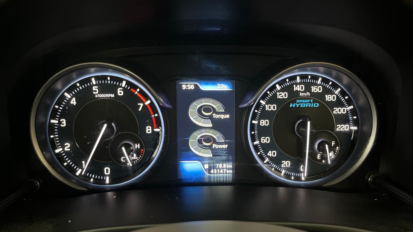 2021 Maruti Ertiga ZXI+ SHVS, Petrol, Manual, 43,146 km, Odometer Image
