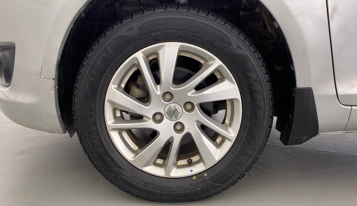 2014 Maruti Swift ZXI D, Petrol, Manual, 12,469 km, Left Front Wheel