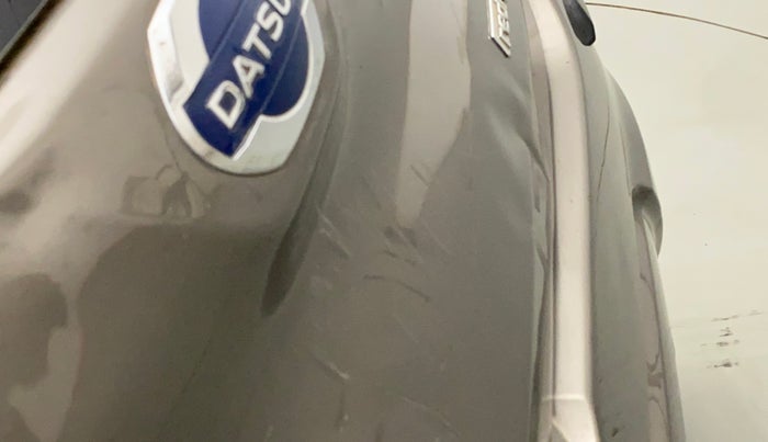 2018 Datsun Redi Go A, Petrol, Manual, 58,939 km, Dicky (Boot door) - Slightly dented