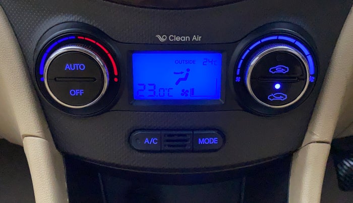 2014 Hyundai Verna FLUIDIC 1.6 VTVT SX, Petrol, Manual, 84,015 km, Automatic Climate Control