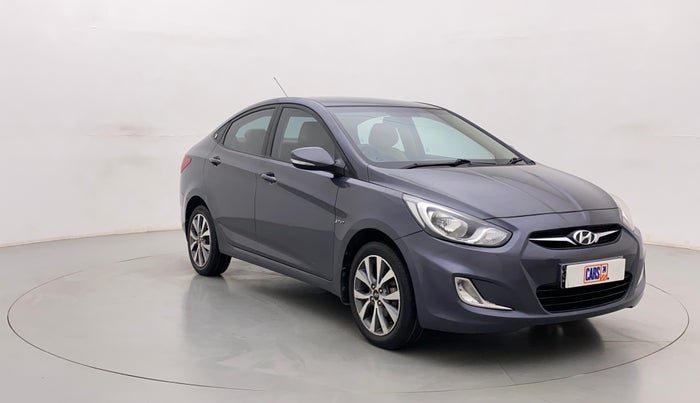 2014 Hyundai Verna FLUIDIC 1.6 VTVT SX, Petrol, Manual, 84,015 km, Right Front Diagonal