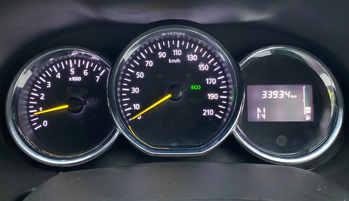 2018 Renault Duster RXZ AMT 110 PS, Diesel, Automatic, 34,552 km, Odometer Image