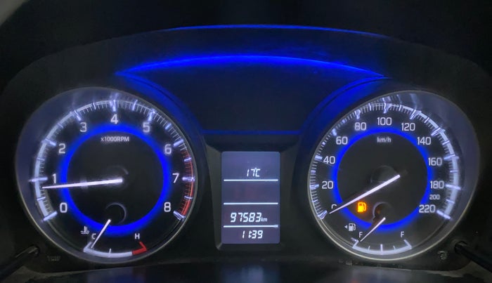 2018 Maruti Baleno DELTA PETROL 1.2, CNG, Manual, 97,583 km, Odometer Image