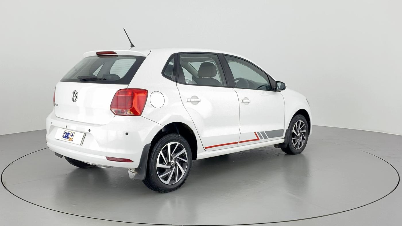 2017 Volkswagen Polo COMFORTLINE 1.2L PETROL, Petrol, Manual, 33,733 km, Right Back Diagonal
