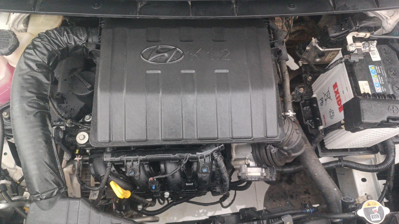 2025 Hyundai EXTER SX 1.2 MT, Petrol, Manual, 14,384 km, Engine View