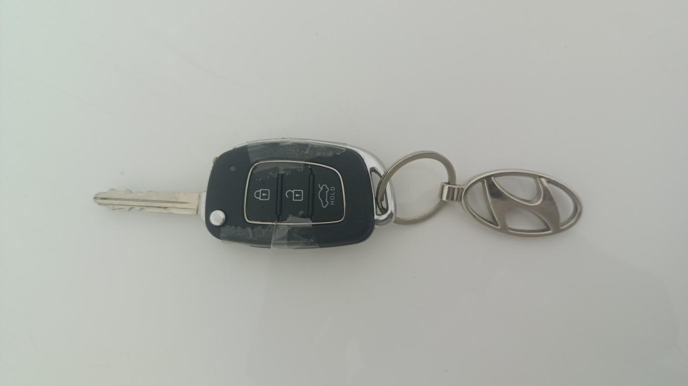 2025 Hyundai EXTER SX 1.2 MT, Petrol, Manual, 14,384 km, Key Close Up