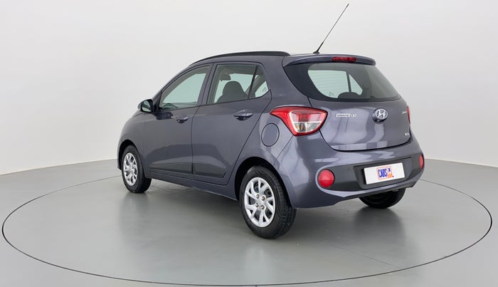 2017 Hyundai Grand i10 Sportz(O) 1.2 MT, Petrol, Manual, 38,751 km, Left Back Diagonal