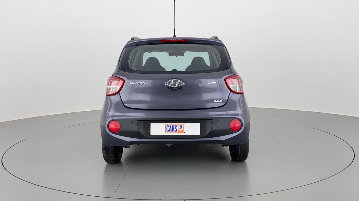 2017 Hyundai Grand i10 Sportz(O) 1.2 MT, Petrol, Manual, 38,751 km, Back/Rear