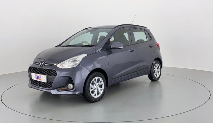 2017 Hyundai Grand i10 Sportz(O) 1.2 MT, Petrol, Manual, 38,751 km, Left Front Diagonal