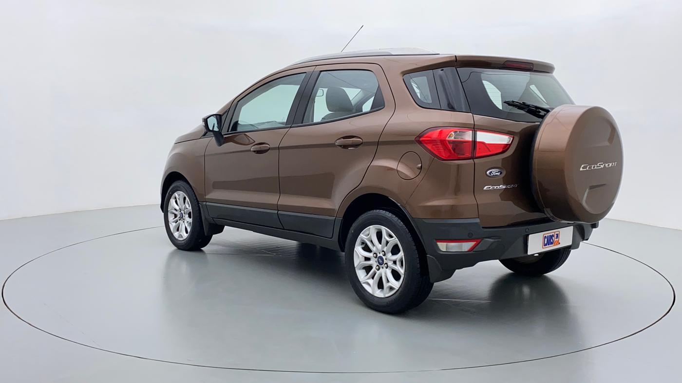 2017 Ford Ecosport 1.5 TITANIUM TI VCT AT, Petrol, Automatic, 53,295 km, Left Back Diagonal