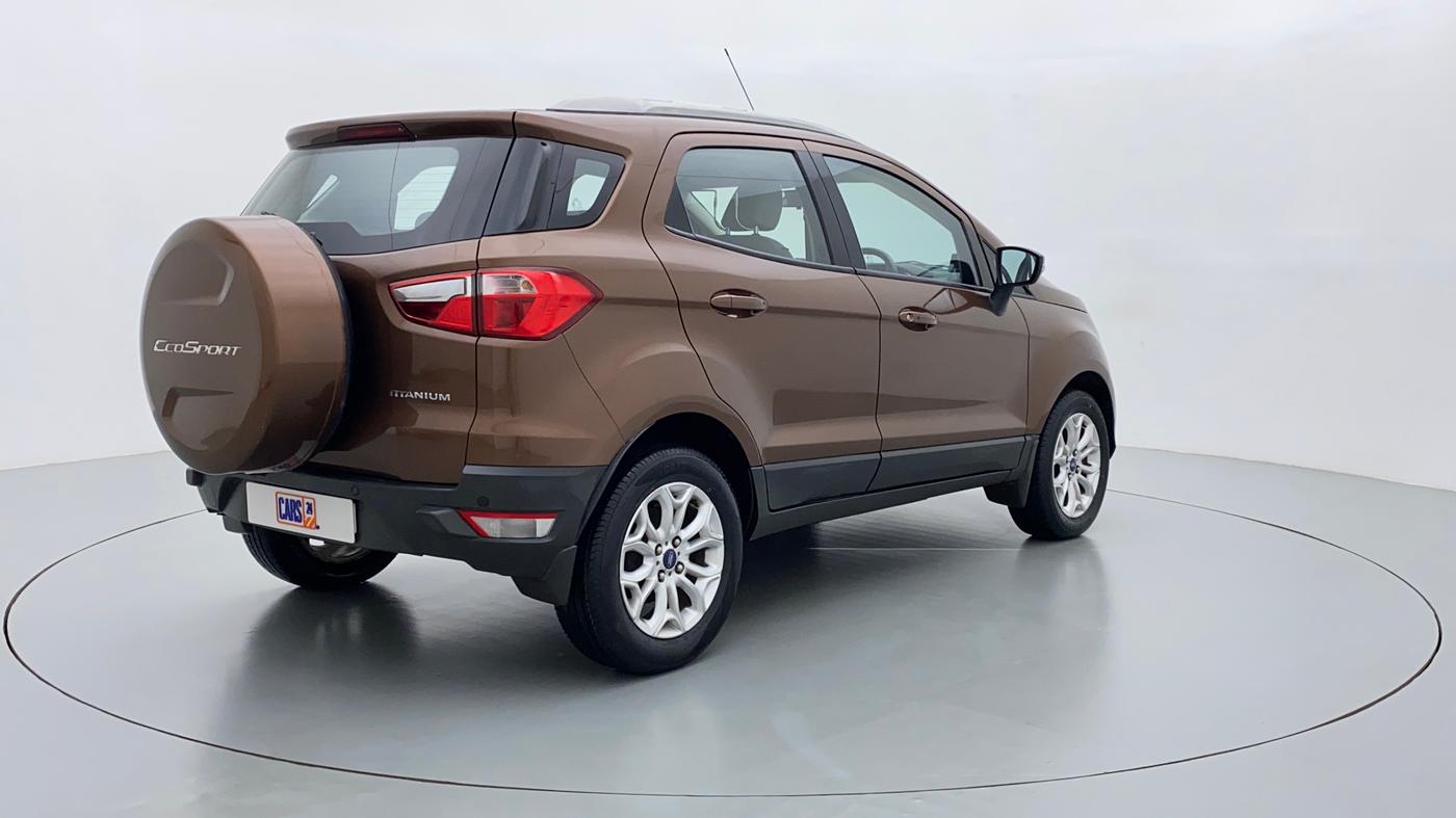 2017 Ford Ecosport 1.5 TITANIUM TI VCT AT, Petrol, Automatic, 53,295 km, Right Back Diagonal