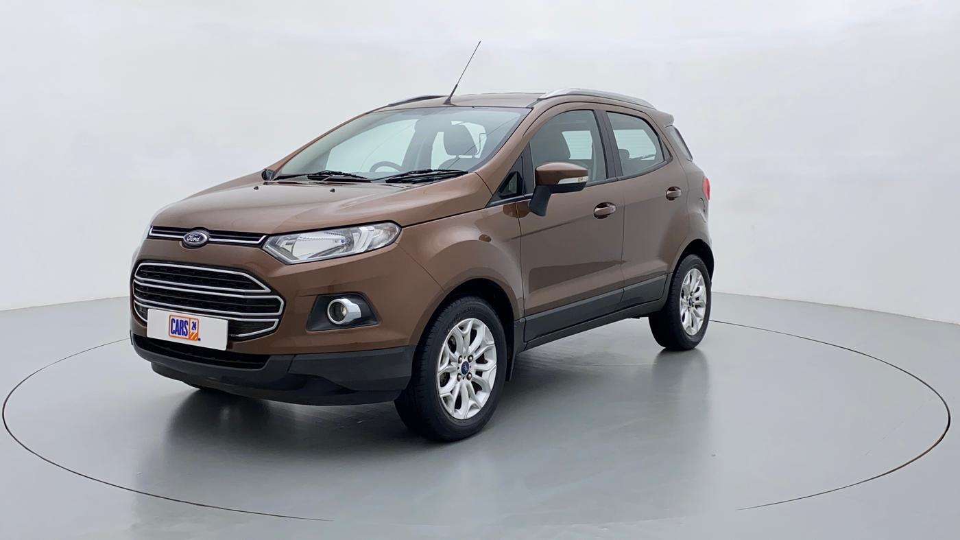 2017 Ford Ecosport 1.5 TITANIUM TI VCT AT, Petrol, Automatic, 53,295 km, Left Front Diagonal