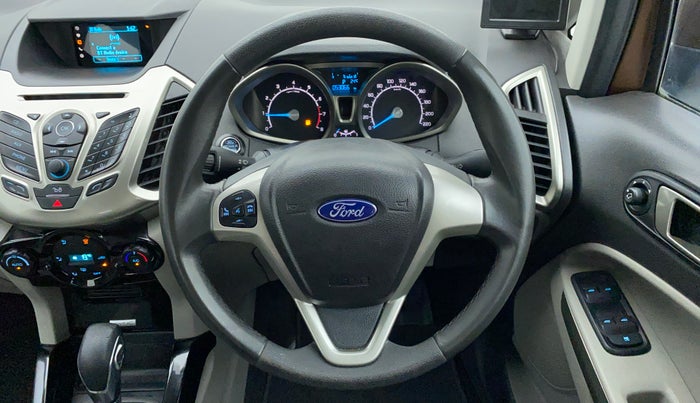 2017 Ford Ecosport 1.5 TITANIUM TI VCT AT, Petrol, Automatic, 53,295 km, Steering Wheel Close Up