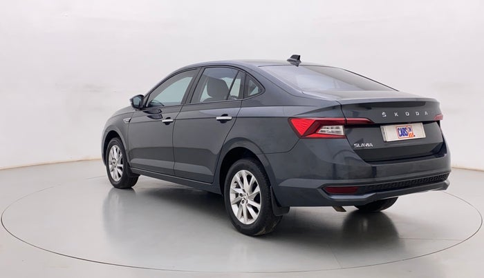 2022 Skoda SLAVIA AMBITION 1.0L TSI MT, Petrol, Manual, 7,759 km, Left Back Diagonal