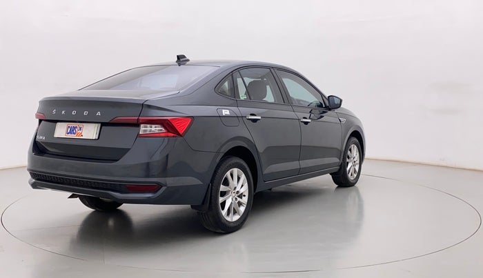 2022 Skoda SLAVIA AMBITION 1.0L TSI MT, Petrol, Manual, 7,759 km, Right Back Diagonal