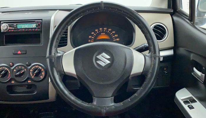 2013 Maruti Wagon R 1.0 LXI, Petrol, Manual, 22,355 km, Steering Wheel Close Up