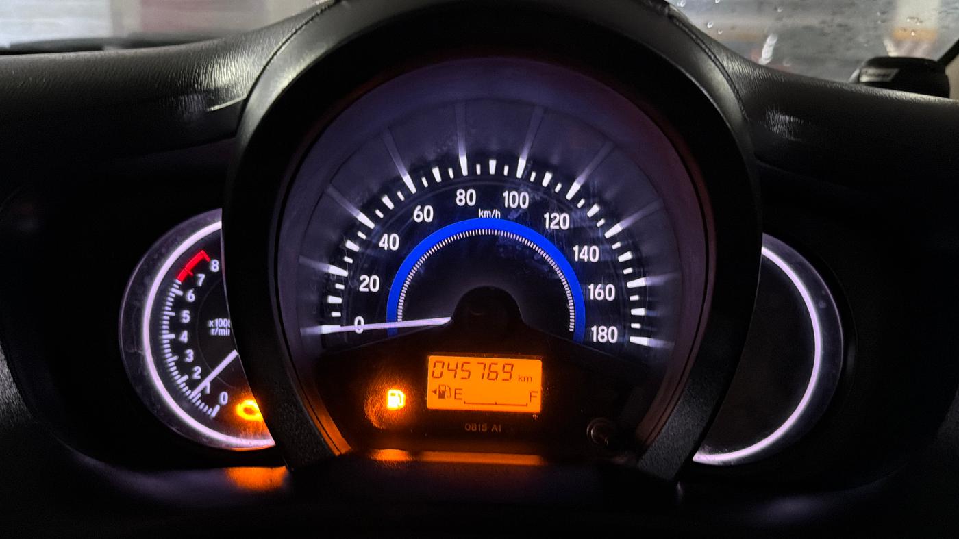 2015 Honda Amaze 1.2L I-VTEC S, Petrol, Manual, 45,728 km, Odometer Image