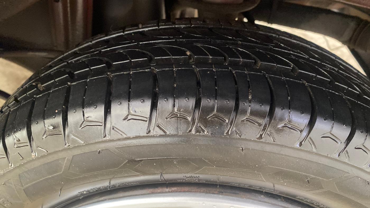 2018 Maruti Alto K10 VXI (O) AMT, Petrol, Automatic, 54,834 km, Left Rear Tyre Tread