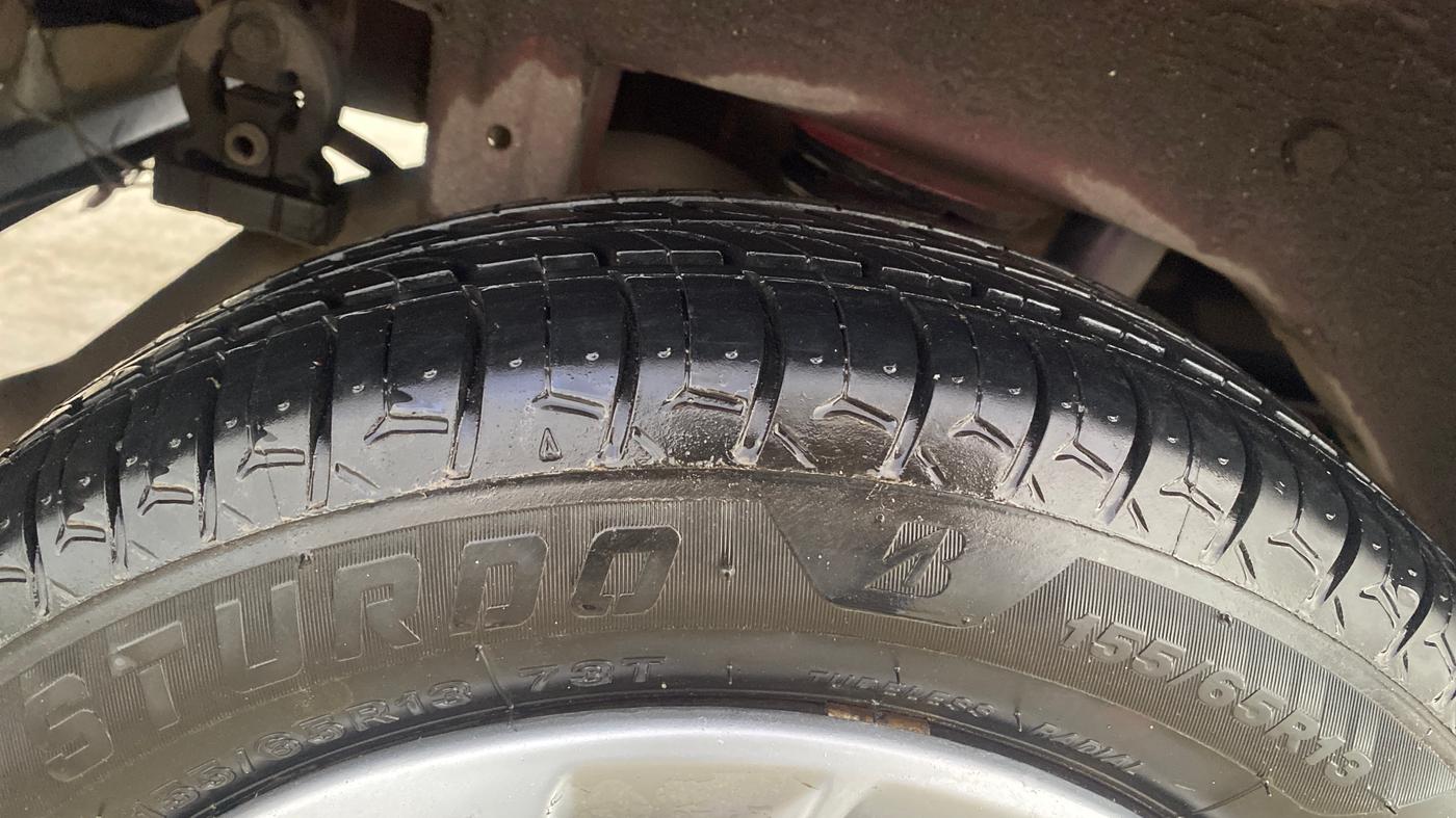 2018 Maruti Alto K10 VXI (O) AMT, Petrol, Automatic, 54,834 km, Right Rear Tyre Tread