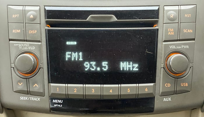 2014 Maruti Ertiga ZXI, Petrol, Manual, 78,248 km, Infotainment System