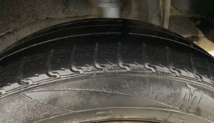 2017 Tata Zest XE PETROL, Petrol, Manual, 70,061 km, Left Rear Tyre Tread