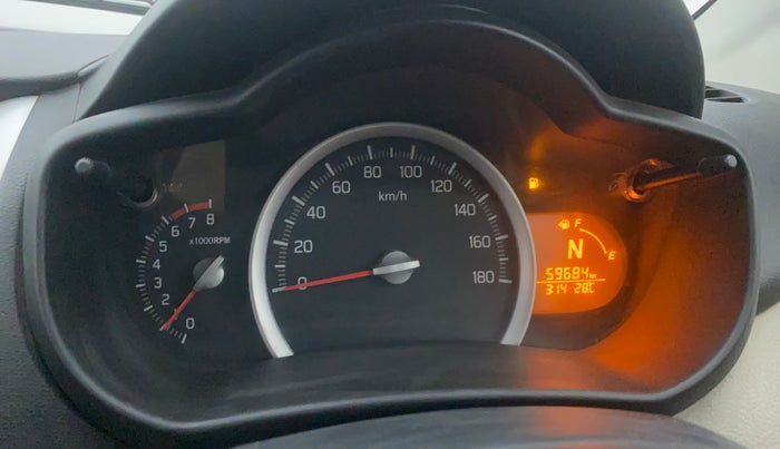 2016 Maruti Celerio VXI AMT, Petrol, Automatic, 59,678 km, Odometer Image