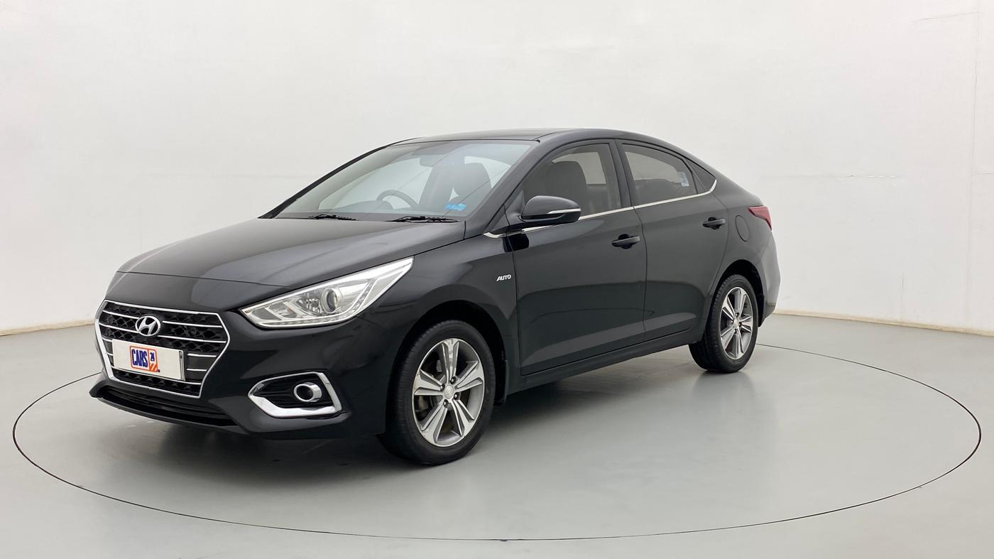 2018 Hyundai Verna 1.6 CRDI SX + AT, Diesel, Automatic, 69,631 km, Left Front Diagonal