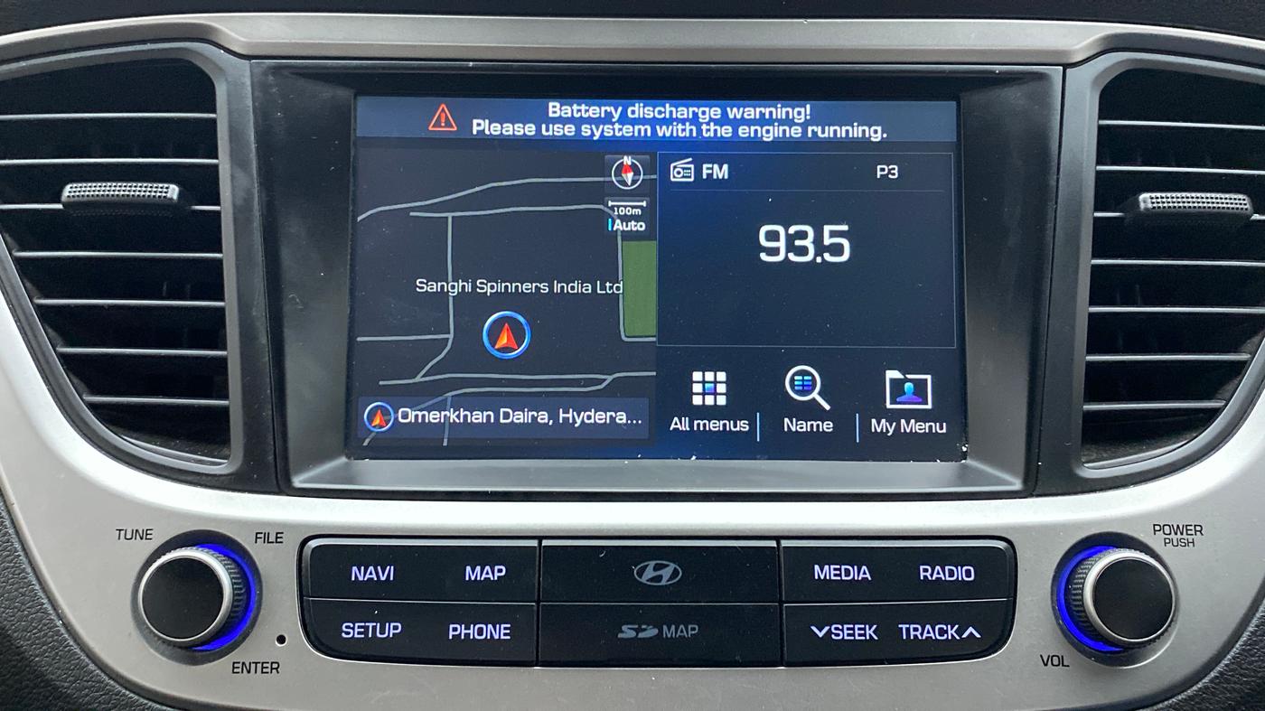 2018 Hyundai Verna 1.6 CRDI SX + AT, Diesel, Automatic, 69,631 km, Infotainment System