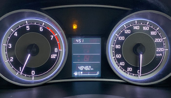 2020 Maruti Dzire VXI, Petrol, Manual, 48,930 km, Odometer View