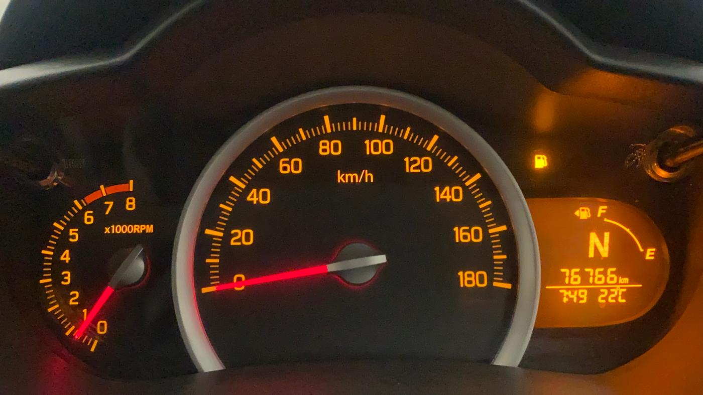 2016 Maruti Celerio ZXI AMT, Petrol, Automatic, 76,727 km, Odometer Image
