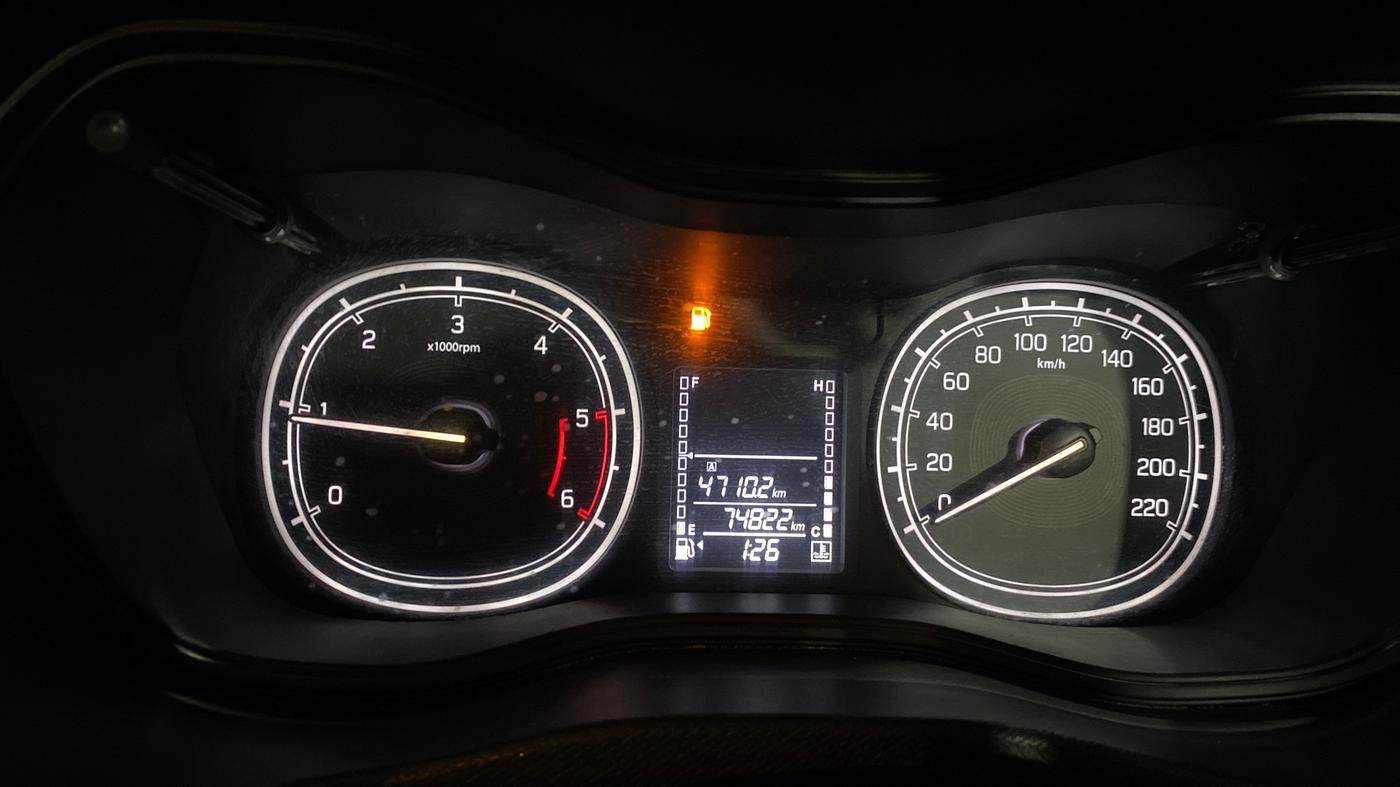 2019 Maruti Vitara Brezza VDI, Diesel, Manual, 74,806 km, Odometer Image