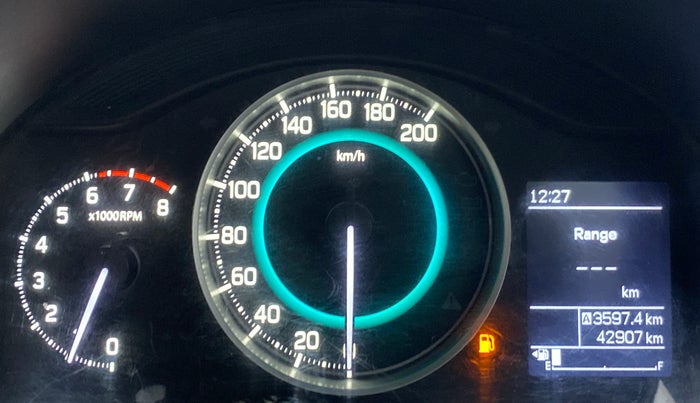2017 Maruti IGNIS ZETA 1.2 K12, Petrol, Manual, 42,951 km, Odometer Image