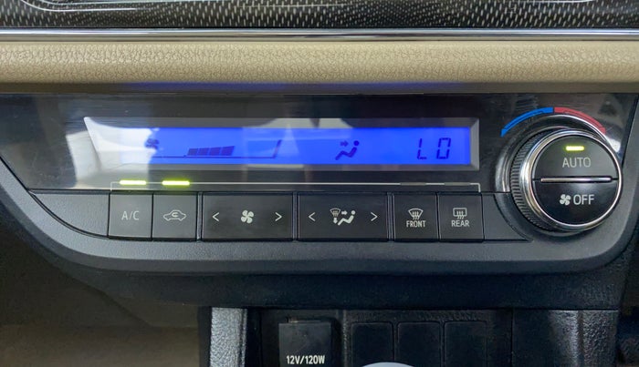 2016 Toyota Corolla Altis G AT, Petrol, Automatic, 88,365 km, Automatic Climate Control